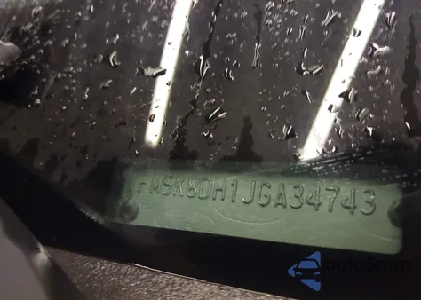 2018 Ford Explorer Xlt from USA, damaged, VIN 1FM5K8DH1JGA34743